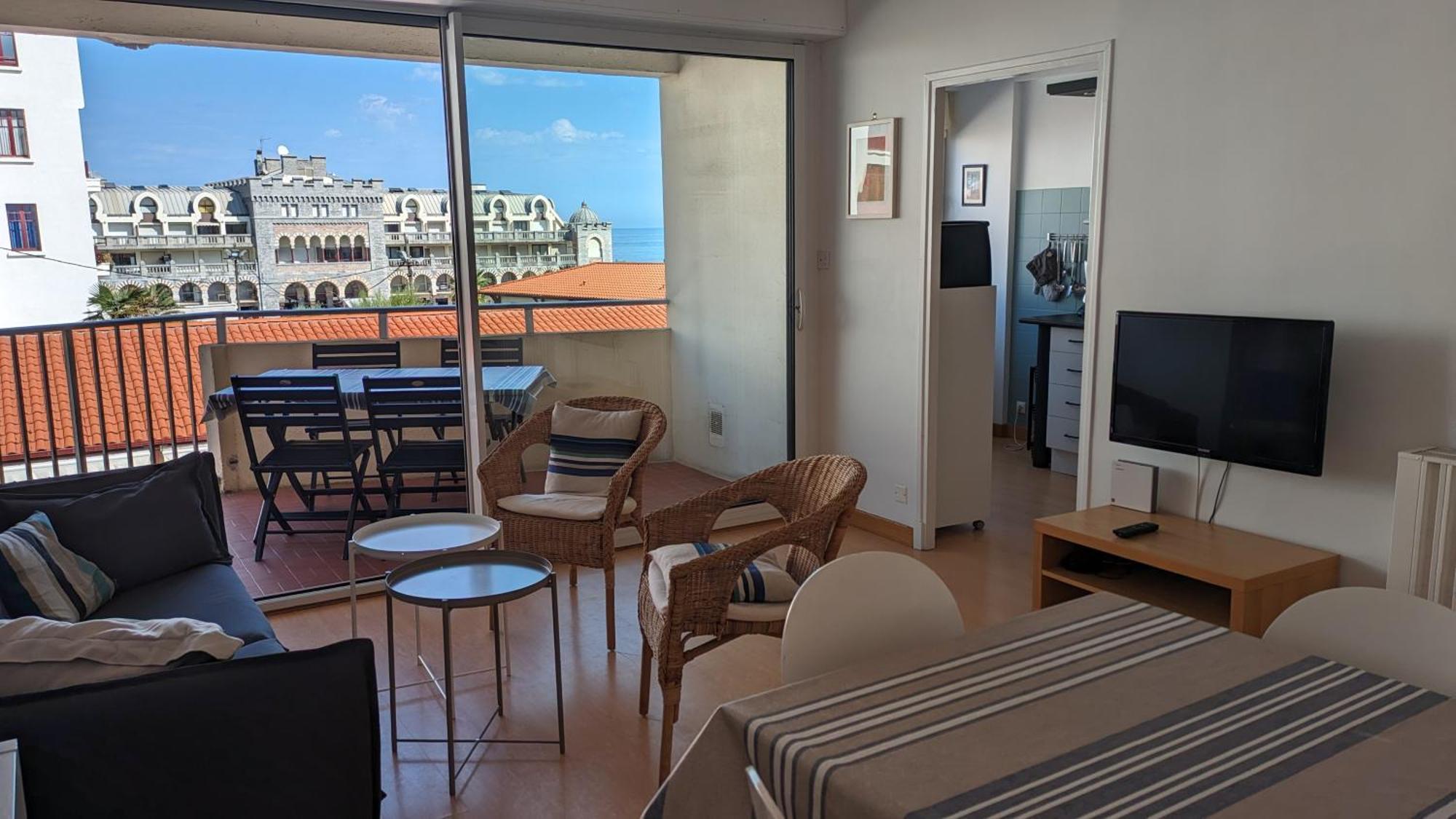 Appartement 3 Pieces Au Coeur D'Hendaye Plage Exterior photo