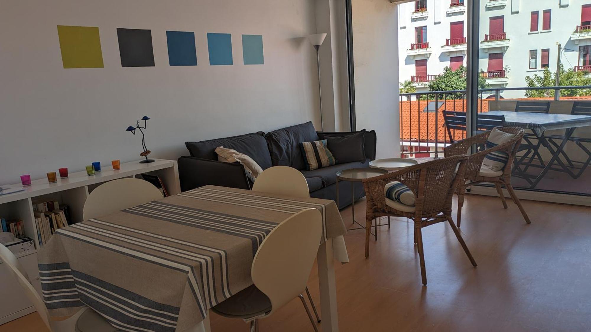 Appartement 3 Pieces Au Coeur D'Hendaye Plage Exterior photo